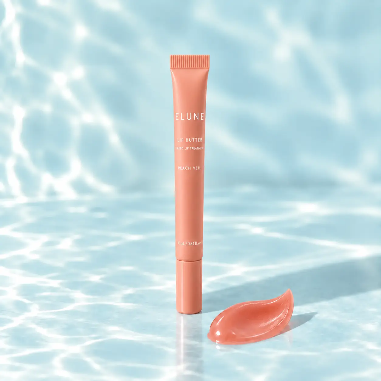 ELUNE Peach Veil Lip Butter concept