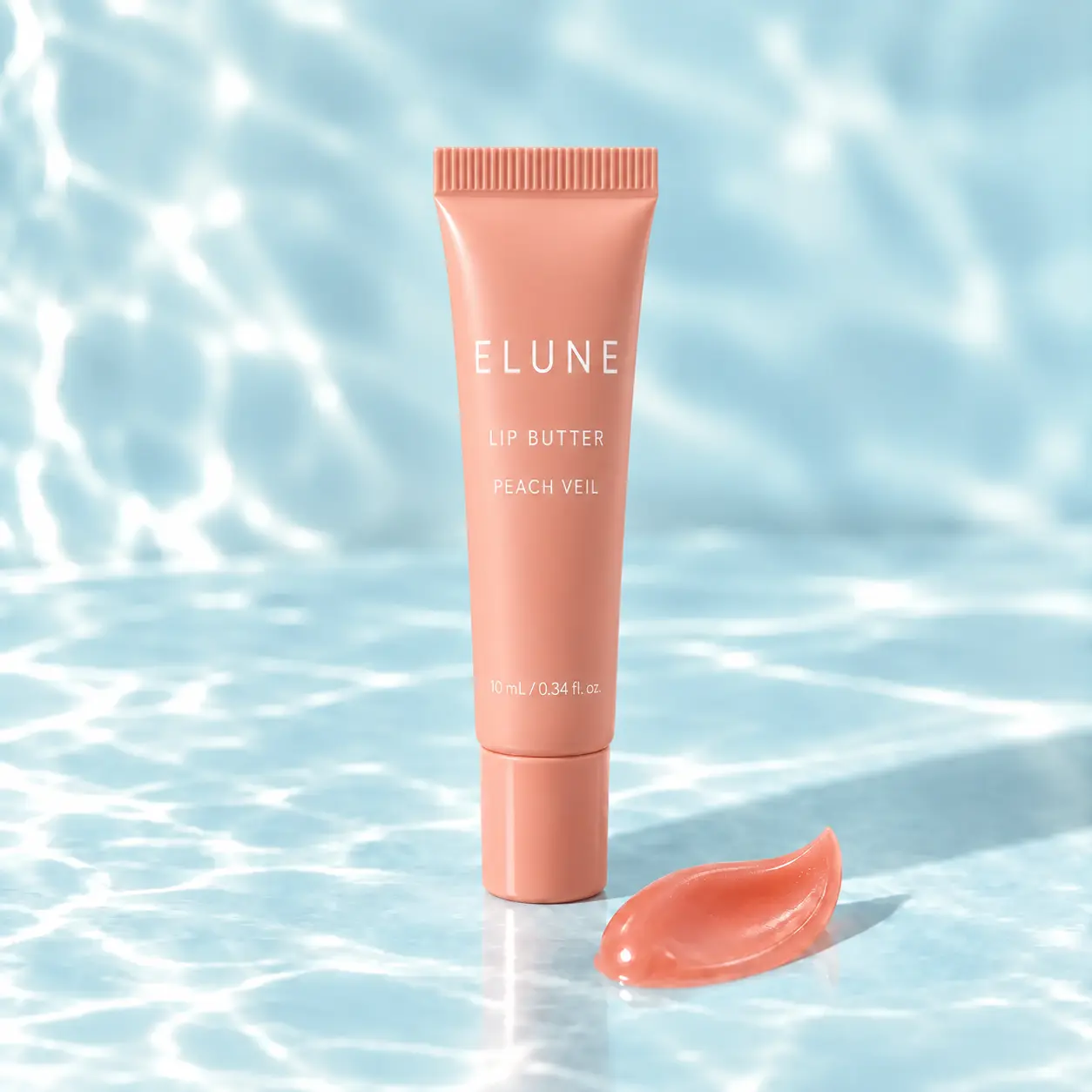 ELUNE Peach Veil Lip Butter concept